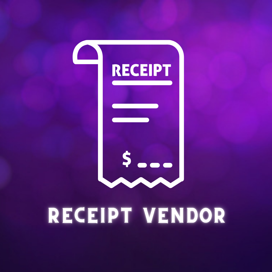 Receipt Vendors